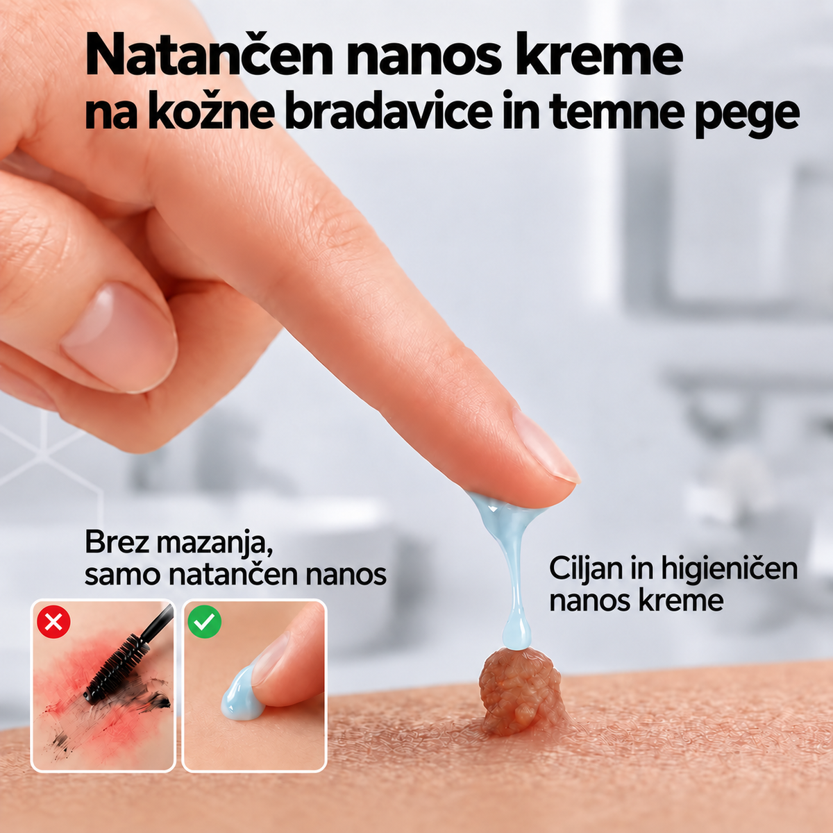 𝐇𝐞𝐚𝐥𝐫𝐢𝐳𝐞® ⭕7-dnevna nega za kožne izrastke in pigmentne madeže (nežna formula brez bolečin – brez brazgotin) 🌿2️⃣