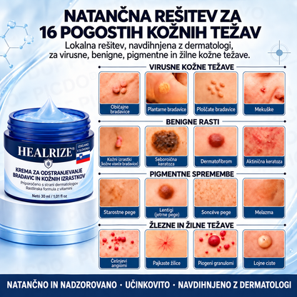 𝐇𝐞𝐚𝐥𝐫𝐢𝐳𝐞® ⭕7-dnevna nega za kožne izrastke in pigmentne madeže (nežna formula brez bolečin – brez brazgotin) 🌿2️⃣