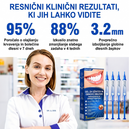 Zoencgz® 🦷🍫Antibakterijski gel za obnovo dlesni | Vidni učinki v 7 dneh